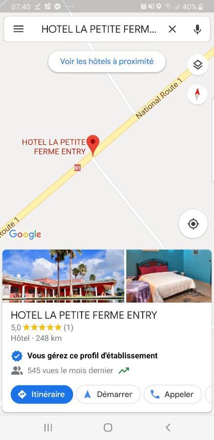 Bed and Breakfast La Petite Ferme Касабланка Экстерьер фото
